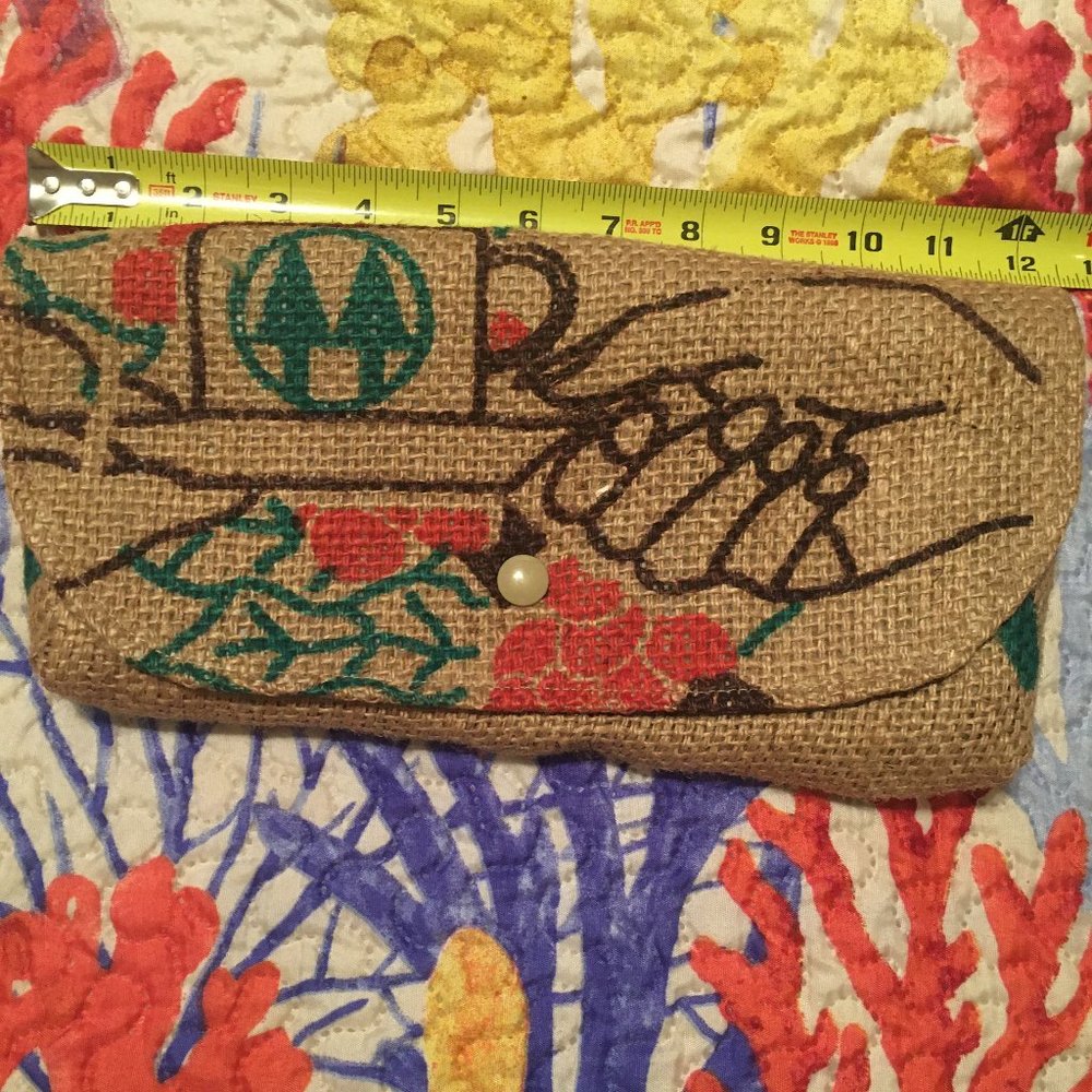 Coffeebag clutch
